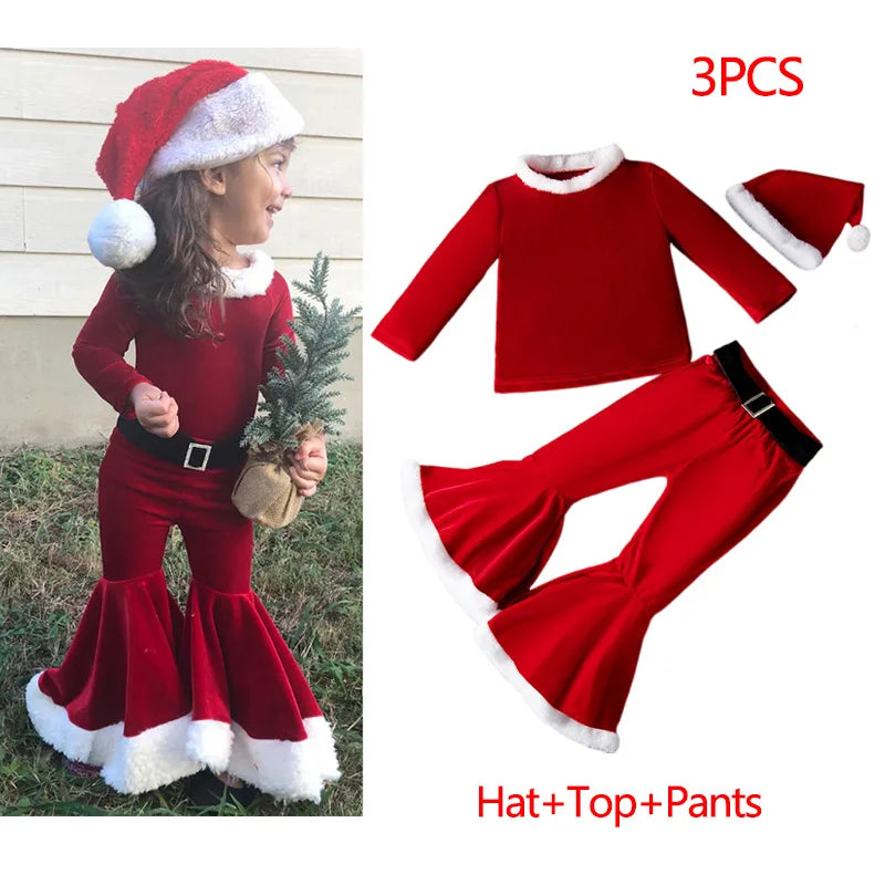 Kids Santa Claus, Green Elf, Christmas Carnival Fancy Party Outfits