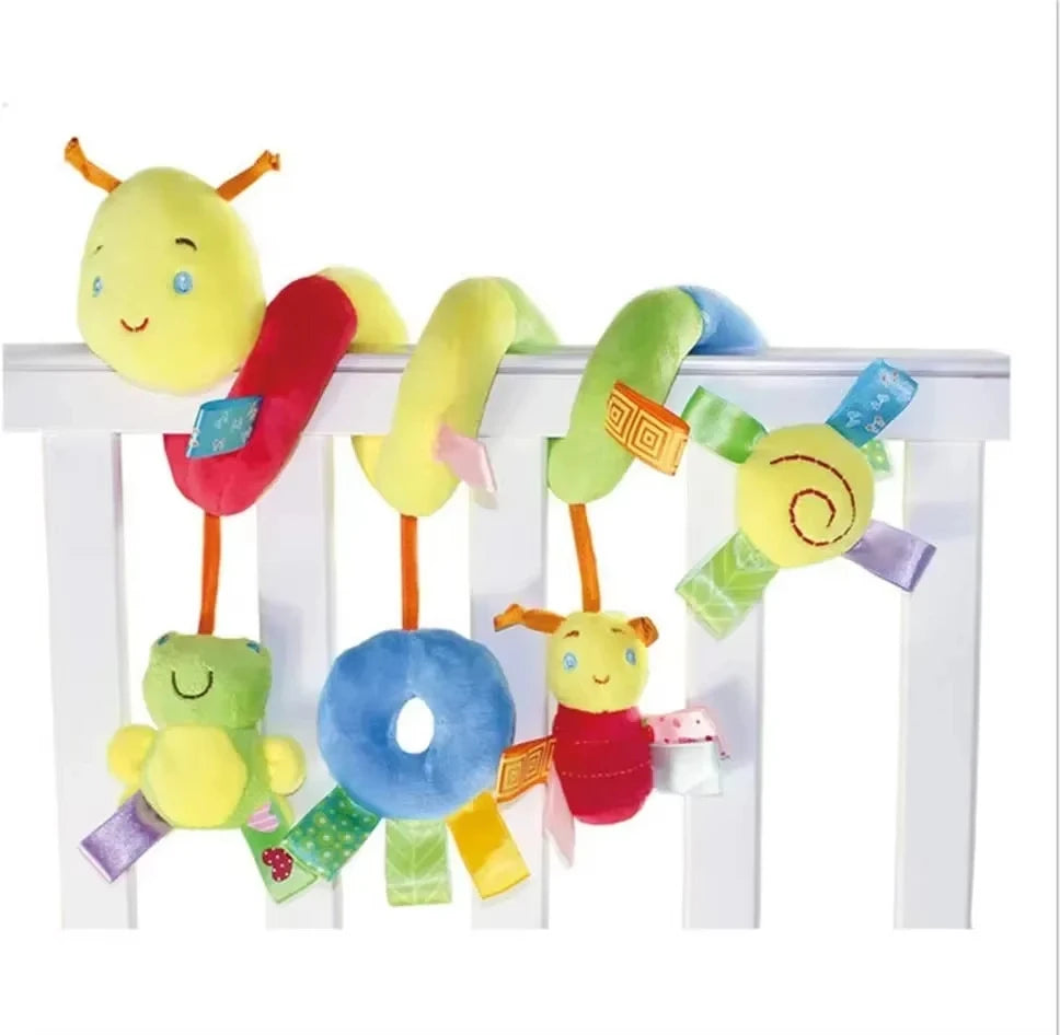 Hanging Rattles for Crib, Car Seat or Stroller - Soft Mobiles