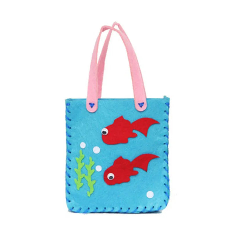 3Pcs Handbag DIY Craft Toys For Girls