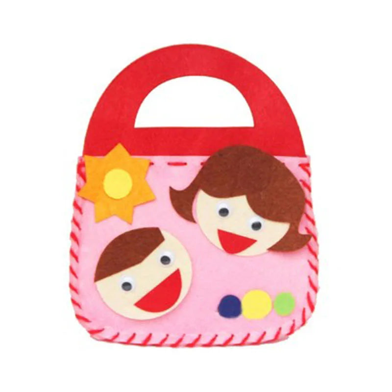 3Pcs Handbag DIY Craft Toys For Girls
