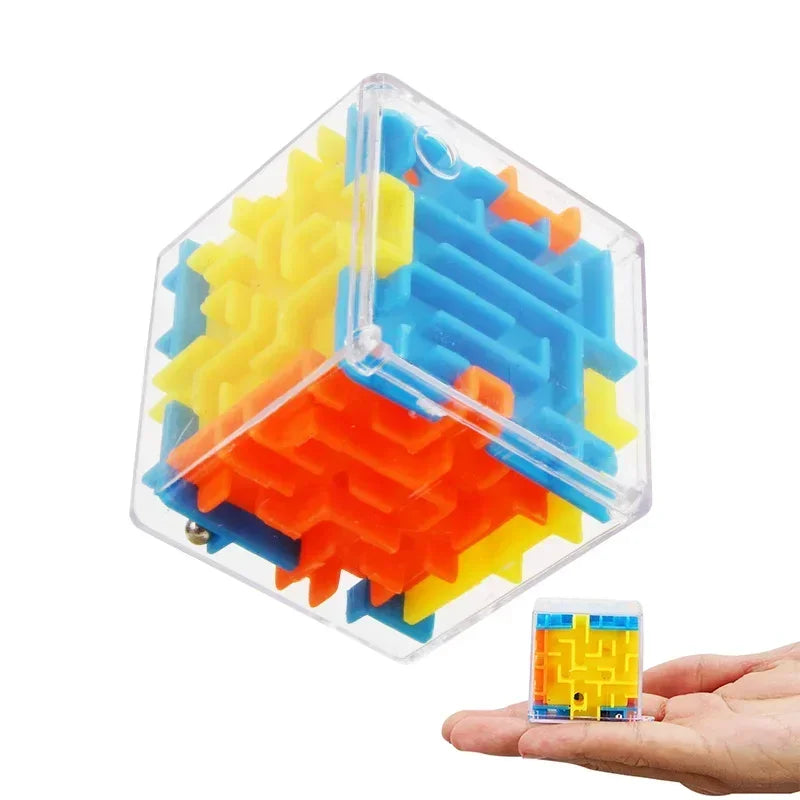 3D Maze Magic Cube Six-sided Puzzle