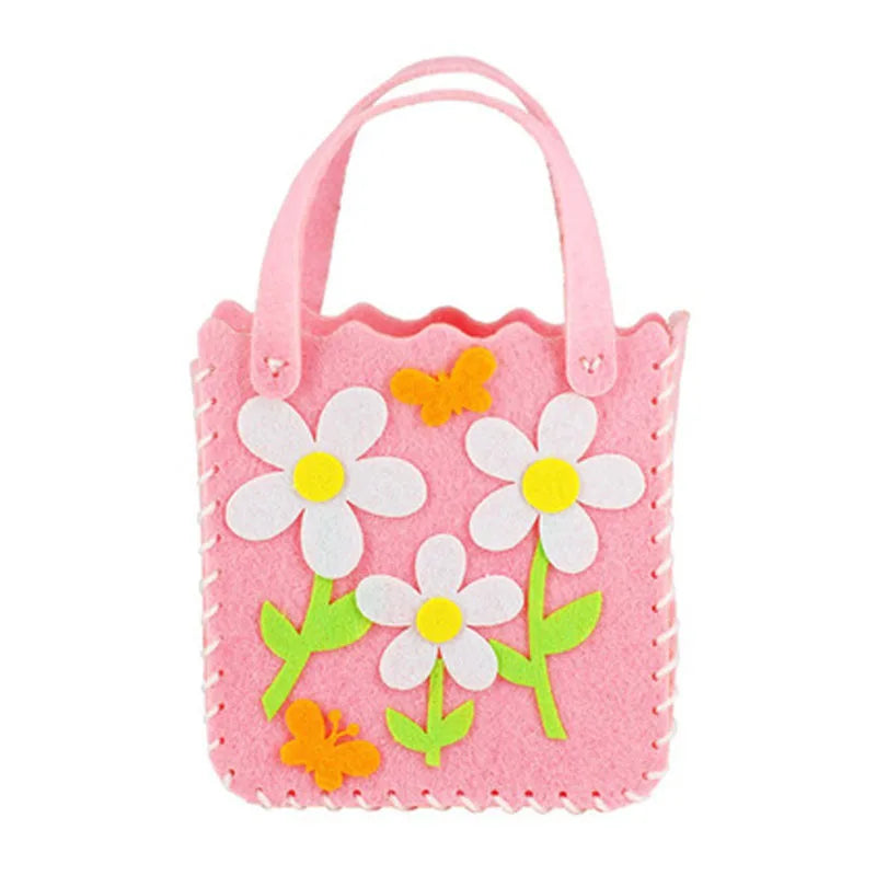 3Pcs Handbag DIY Craft Toys For Girls