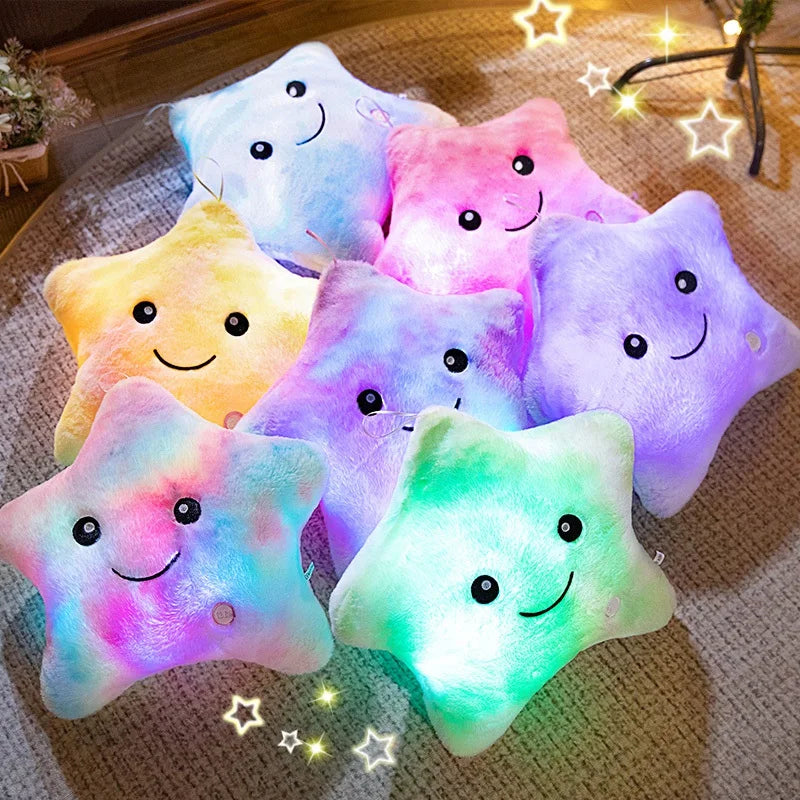 Soft Stuffed LED Light Star Toy