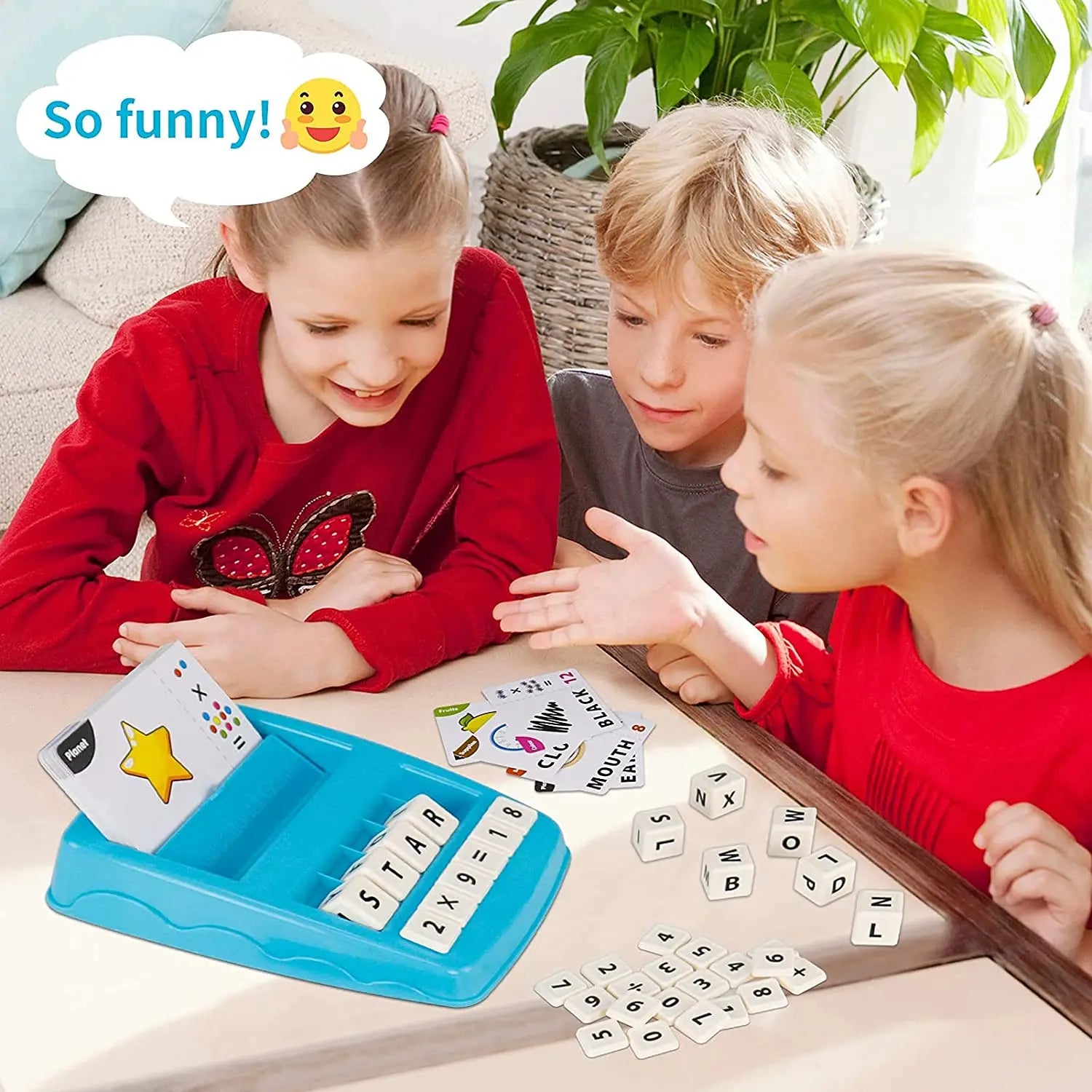 Alphabet & arithmetic games for boys or girls 3-10 year old, early education tools
