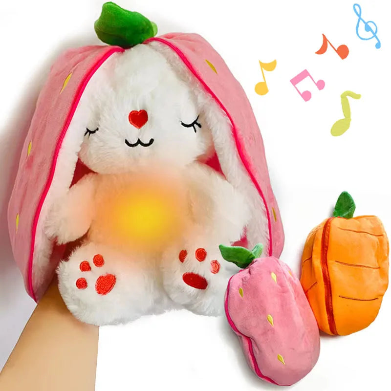 Music Luminous Breathing Doll with Motion Lights
