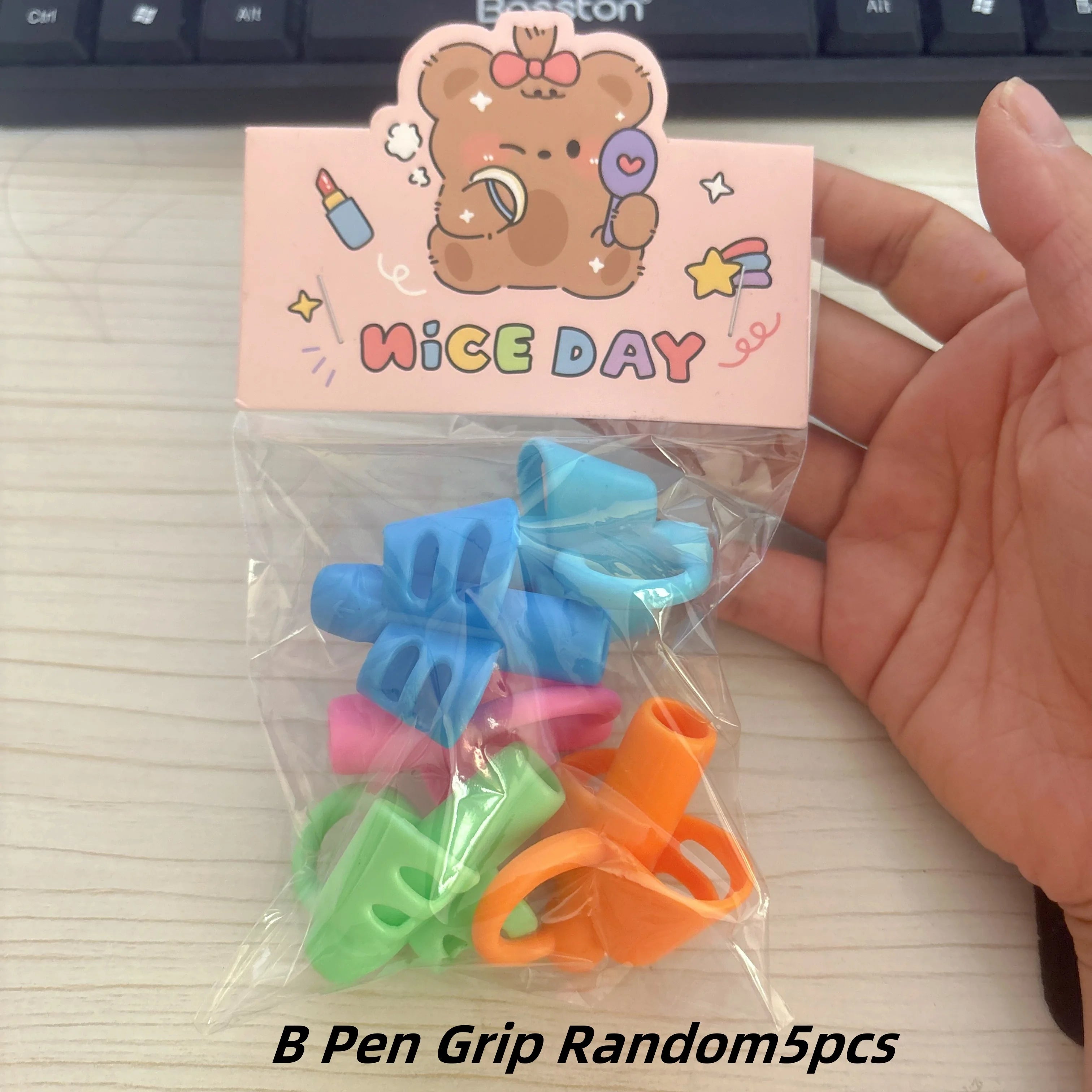 Silicone Pen Aid Grip Correction Device for Students