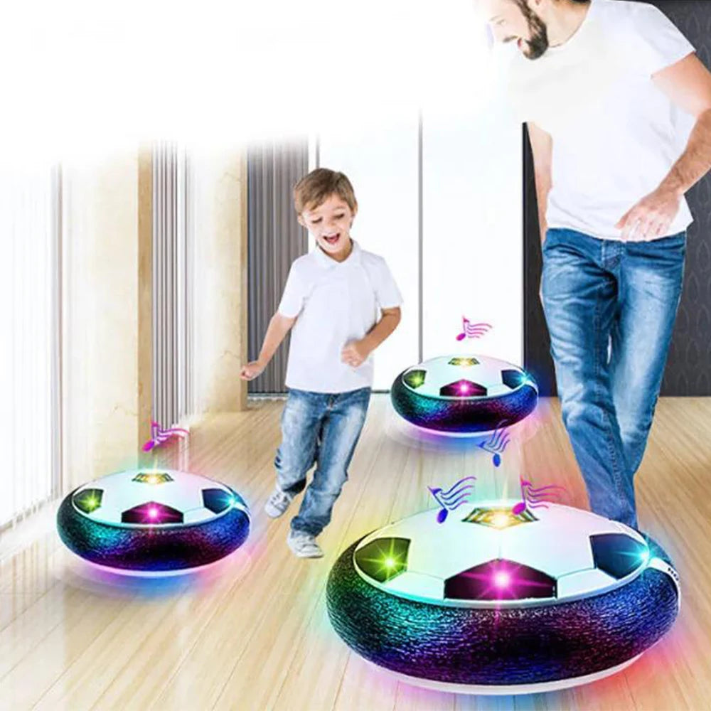 Hover Soccer Ball Toys for Children Electric Floating Football with LED Light Music Soccer Ball