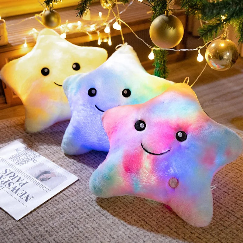 Soft Stuffed LED Light Star Toy