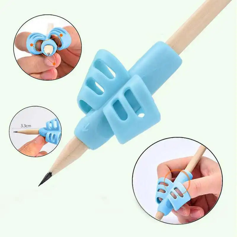 Silicone Pen Aid Grip Correction Device for Students