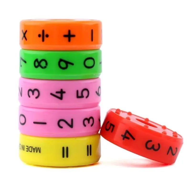 Magnetic Children Math Learning Toy Cylinder - Montessori