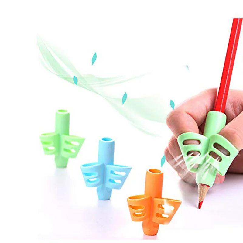 Silicone Pen Aid Grip Correction Device for Students