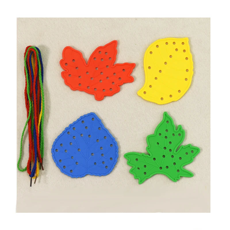 Montessori - Kids Lacing Threading Game