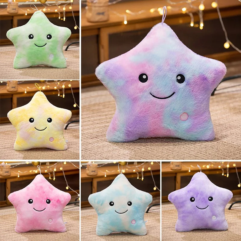 Soft Stuffed LED Light Star Toy