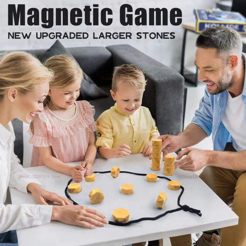 Magnetic Interactive Magnet Board Game for Kids and Adults Family Fun Tabletop Strategy Educational Toy Perfect for Kids Gifts