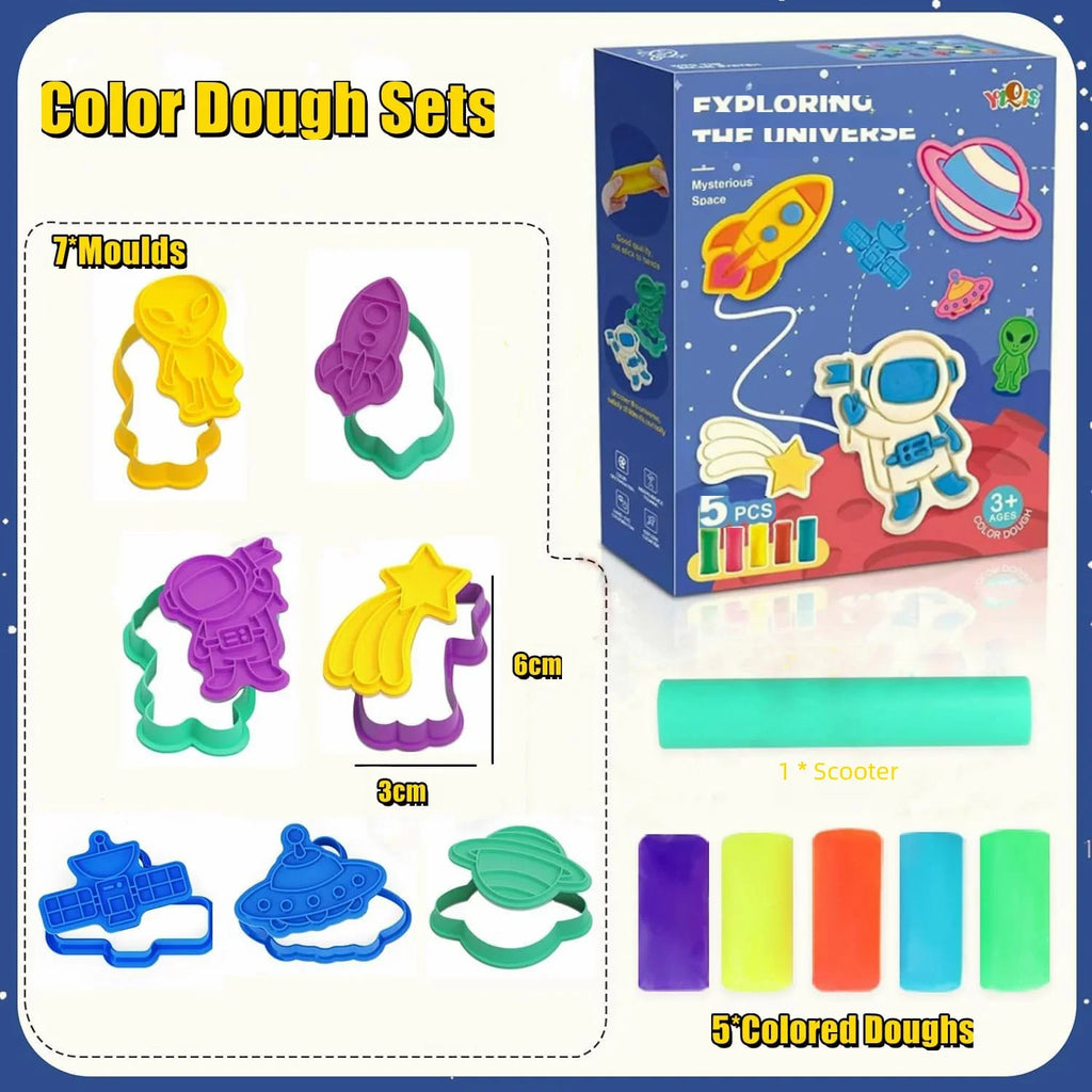 Playdough Accessories  - Space Mold