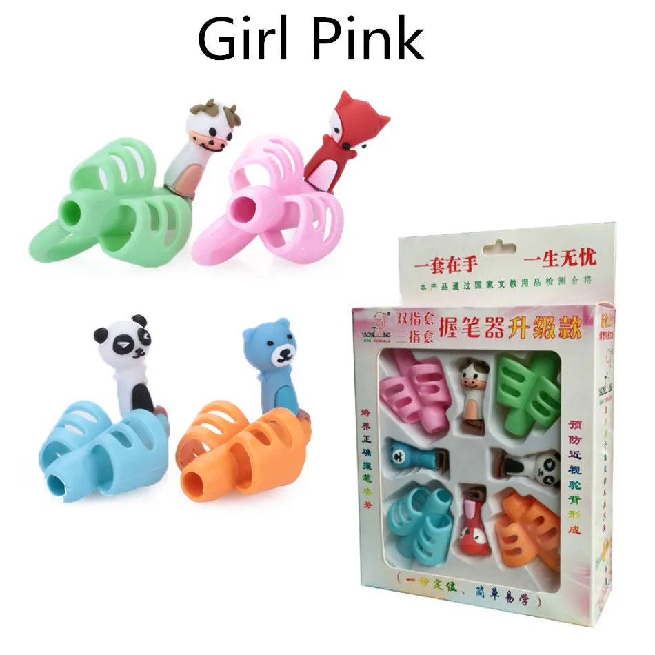 Silicone Pen Aid Grip Correction Device for Students