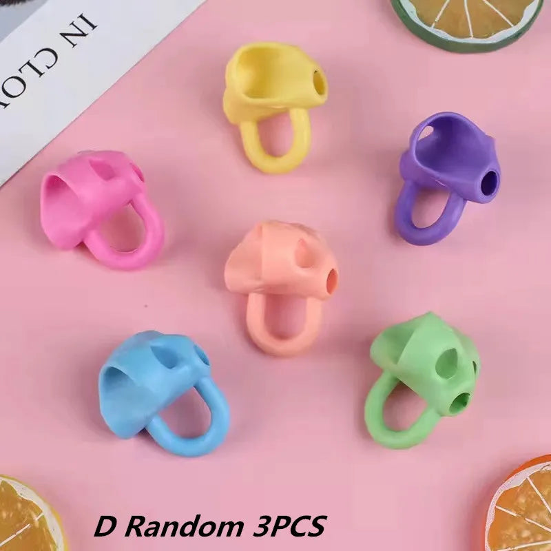 Silicone Pen Aid Grip Correction Device for Students