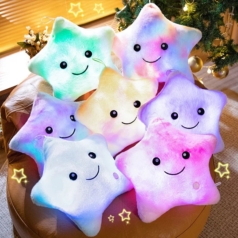 Soft Stuffed LED Light Star Toy
