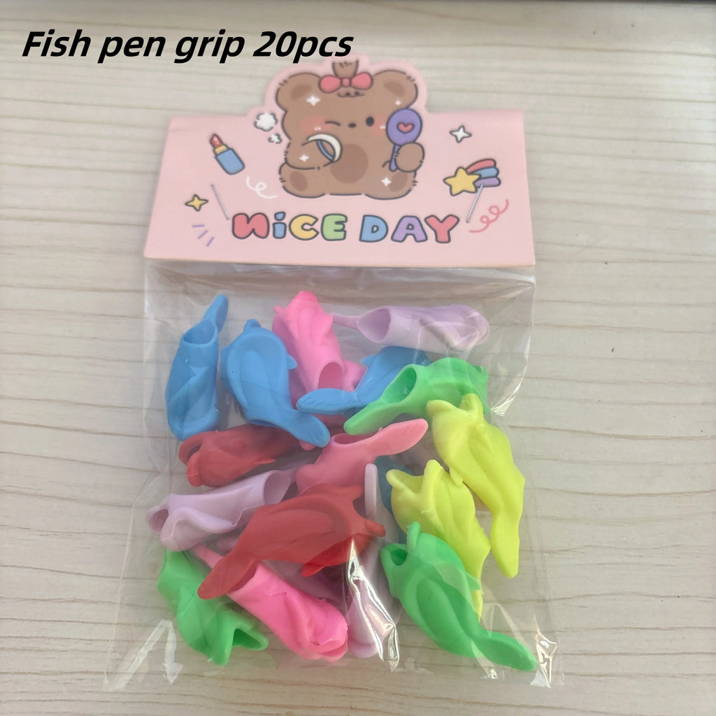 Silicone Pen Aid Grip Correction Device for Students