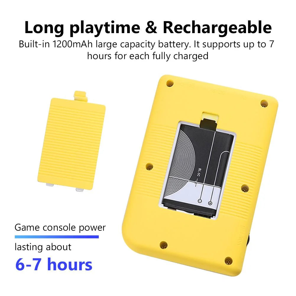 Portable Mini Electronic Video Game Player 500 Games In One