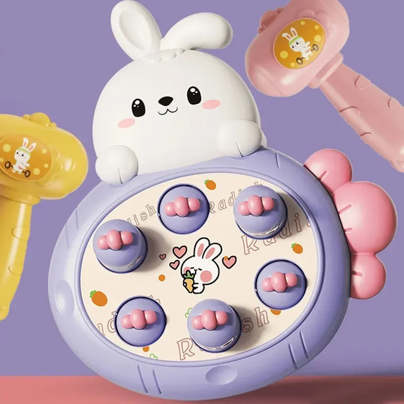 Montessori Toys for Toddler Educational  Parent Child Board Hammering Game; Whac a Mole