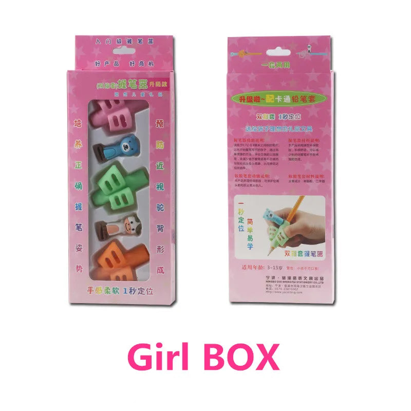 Silicone Pen Aid Grip Correction Device for Students