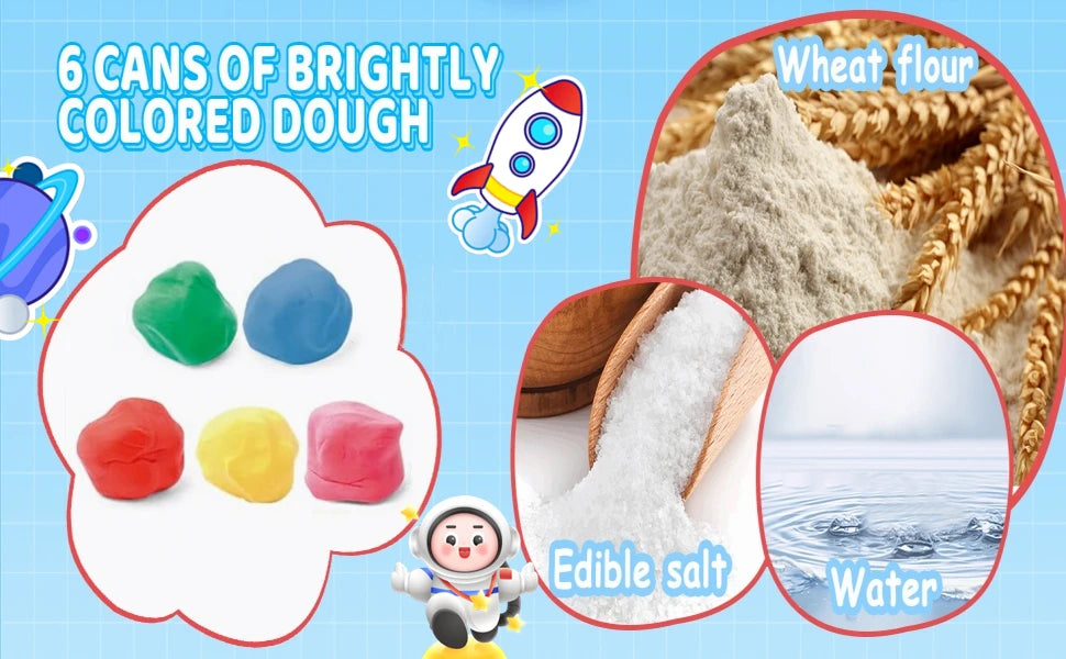 Playdough Accessories  - Space Mold