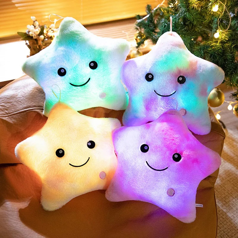 Soft Stuffed LED Light Star Toy