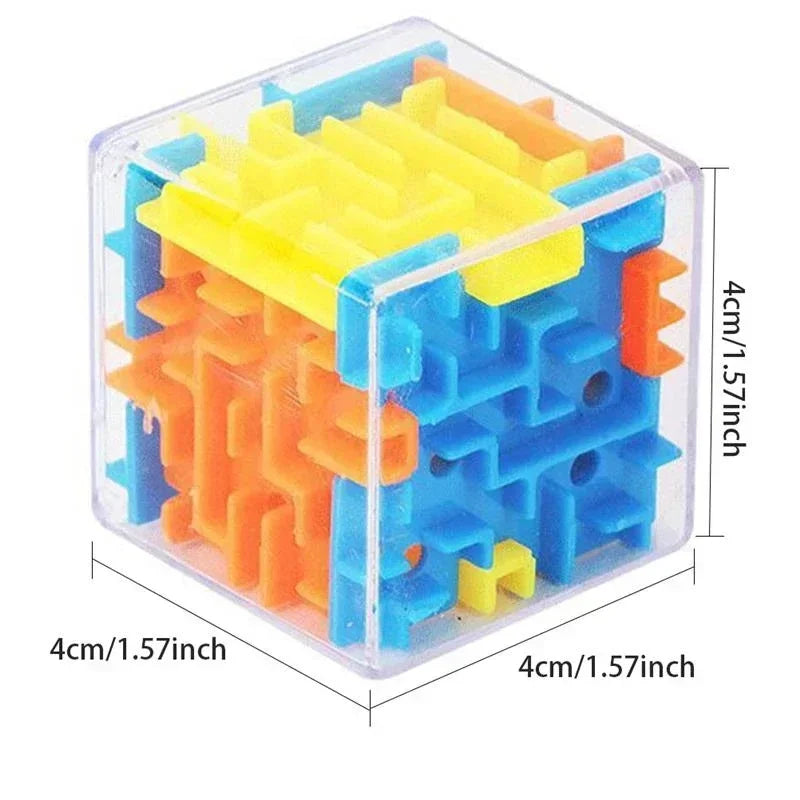 3D Maze Magic Cube Six-sided Puzzle
