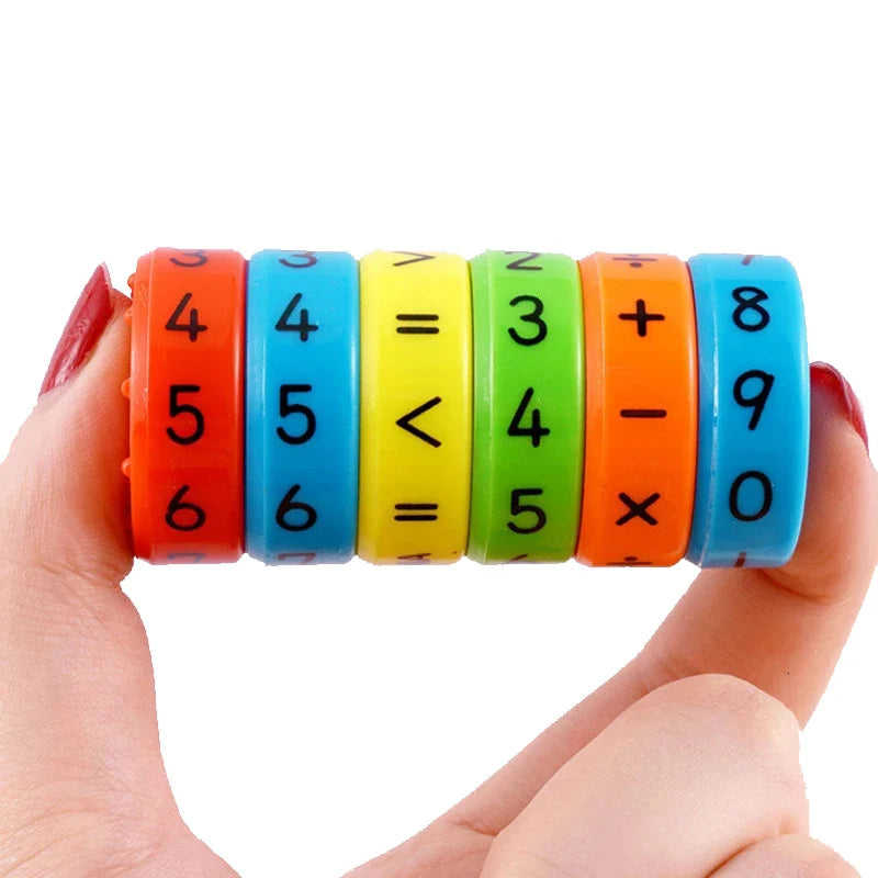 Magnetic Children Math Learning Toy Cylinder - Montessori