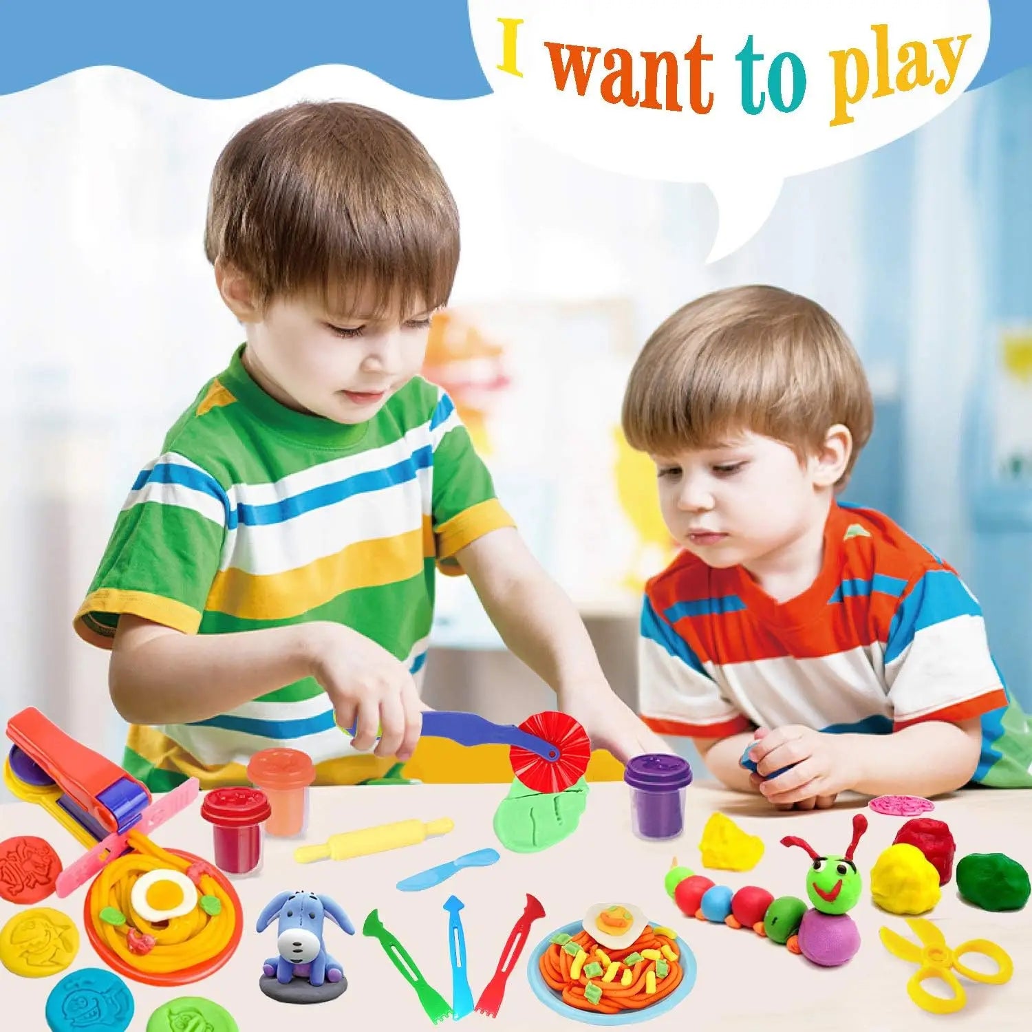 Playdough Tools Set