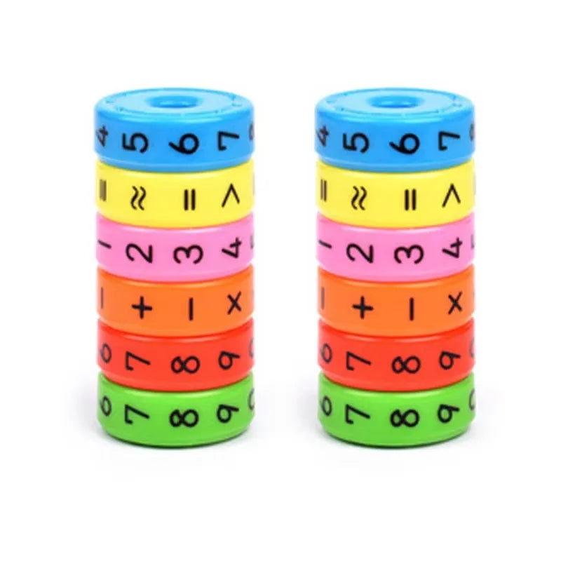 Magnetic Children Math Learning Toy Cylinder - Montessori