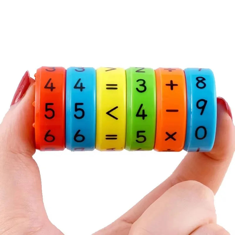 Magnetic Children Math Learning Toy Cylinder - Montessori